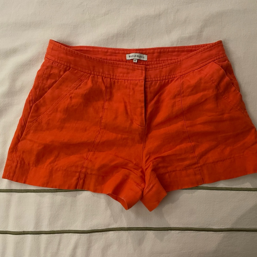 Linen shorts